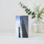 Carte De Visite Architecture NYC Skyscraper Photographie Metallic (Debout devant)
