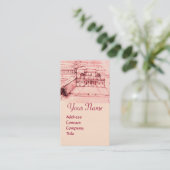 CARTE DE VISITE ARCHITECTURE RENAISSANCE, ARCHITECTE, INGÉNIEUR, R (Debout devant)