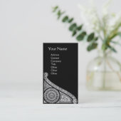 Carte De Visite ARCHITECTURE RENAISSANCE, ARCHITECTURE Monogramme  (Debout devant)