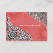 Carte De Visite ARCHITECTURE RENAISSANCE, Architecture, Rose antiq (Dos)