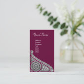 Carte De Visite ARCHITECTURE RENAISSANCE, Architecture, Violet, Bl (Debout devant)