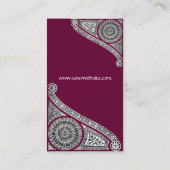 Carte De Visite ARCHITECTURE RENAISSANCE, Architecture, Violet, Bl (Dos)