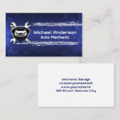 Carte De Visite Arcs mécaniques | Services Auto (Devant / Derrière)