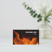 Carte de visite ardent (Debout devant)