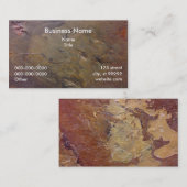 Carte De Visite Ardoise (Devant / Derrière)