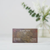 Carte De Visite Ardoise (Debout devant)