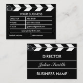 Carte De Visite Ardoise de film (Devant / Derrière)