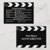 Carte De Visite Ardoise de film (Devant / Derrière)