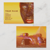 Carte De Visite ARES DANS LE DÉSERT D'HYPERION Détails (Devant / Derrière)