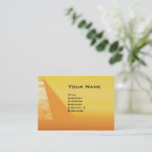 Carte De Visite ARES DANS LE DÉSERT D'HYPERION Détails (Debout devant)