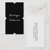 Carte De Visite Arêtes nettes (Devant / Derrière)