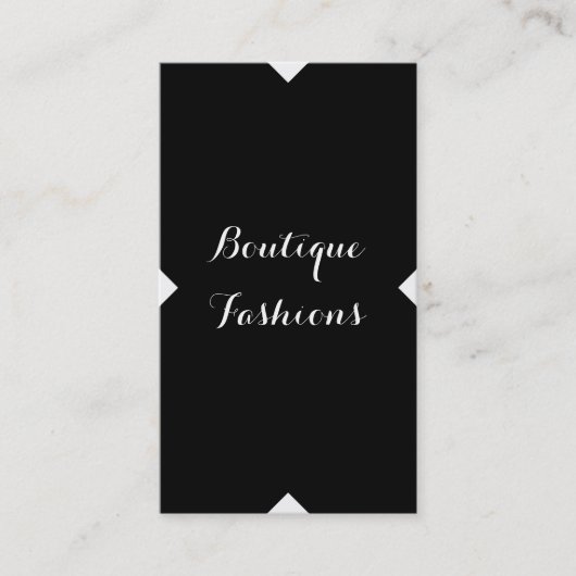 Carte De Visite Arêtes nettes (Devant)