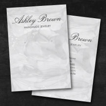 Argent Aquarelle Bijoux artisanal Écran d'oreille