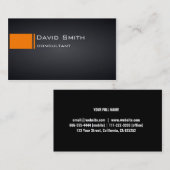 Carte De Visite Argent élégant réparation professionnelle moderne (Devant / Derrière)