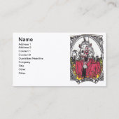 Carte De Visite Argent la racine de tout le mal (Dos)