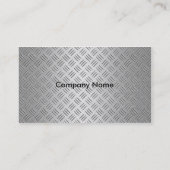 Carte De Visite Argent métallique (Dos)