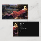 Carte De Visite Ariadne par John Waterhouse (Devant / Derrière)