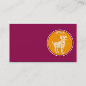 Carte de visite Aries (Devant)