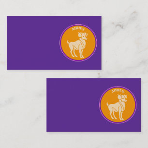 Carte de visite Aries