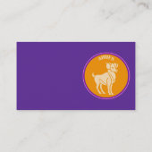 Carte de visite Aries (Dos)