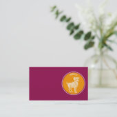 Carte de visite Aries (Debout devant)