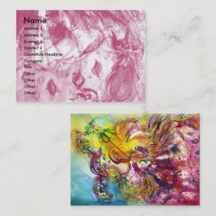 Carte De Visite ARLECCHINA VIOLINIST, Violon, Musique, Artiste de 