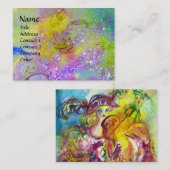 Carte De Visite ARLECCHINE VIOLONISTE, Violon, Musique, Artiste de (Devant / Derrière)