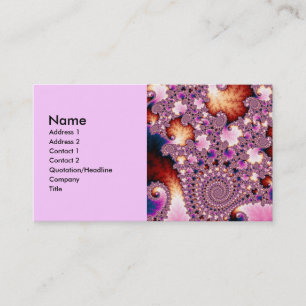 Carte De Visite Armada - Fractal