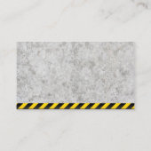 Carte De Visite Armature de marteau | Construction en béton (Dos)