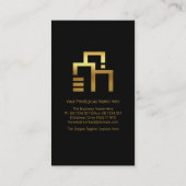 Carte De Visite Armature or Piling Grille Construction (Dos)