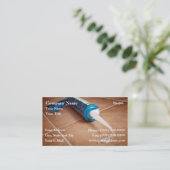 Carte De Visite Arme à feu de silicone (Debout devant)