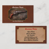 Carte De Visite Arme à feu - police - danse pour moi (Devant / Derrière)