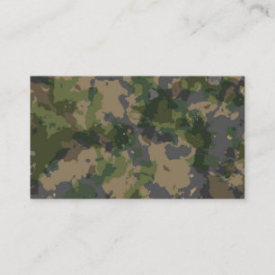 Carte De Visite Armée Camo