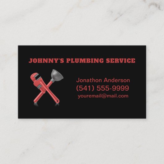 Carte De Visite Armoire de plomberie (Devant)