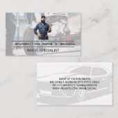 Carte De Visite Armoire de retenue mécanique | Garage (Devant / Derrière)