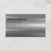 Carte De Visite Armoire mécanique | Services Auto | Réparer (Dos)