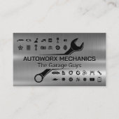 Carte De Visite Armoire mécanique | Services automatiques | Métall (Devant)