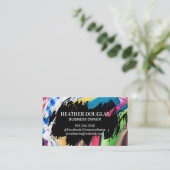 Carte De Visite Armoires colorées (Debout devant)