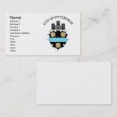 Carte De Visite Armoiries de Pittsburgh (Devant / Derrière)