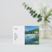 Carte De Visite ARNO RIVER À ROVEZZANO Florence Paysage toscan (Debout devant)