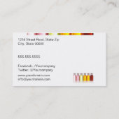 Carte De Visite Aromaterapy - Essential Oil (Dos)