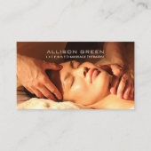 Carte De Visite Aromathérapie Acupression Masso-thérapeute (Devant)