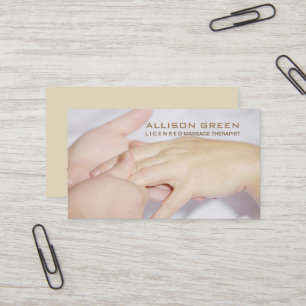 Carte De Visite Aromathérapie Acupression Masso-thérapeute