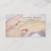 Carte De Visite Aromathérapie Acupression Masso-thérapeute (Devant)