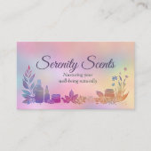 Carte De Visite Aromathérapie Pratique Thérapie parfumée (Devant)