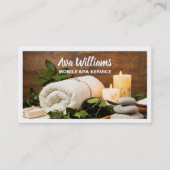 Carte De Visite Aromathérapie Spa mobile (Devant)