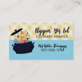 Carte De Visite arômes éclatants cuisine cuisinier gastronomique (Devant)