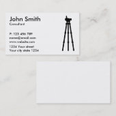 Carte De Visite Arpenteur (Devant / Derrière)