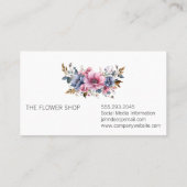 Carte De Visite Arrangement floral (Dos)