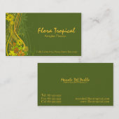 Carte de visite Arreglos Florales (Devant / Derrière)